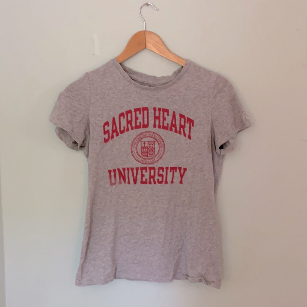 Champion brand Sacred Heart University Tee